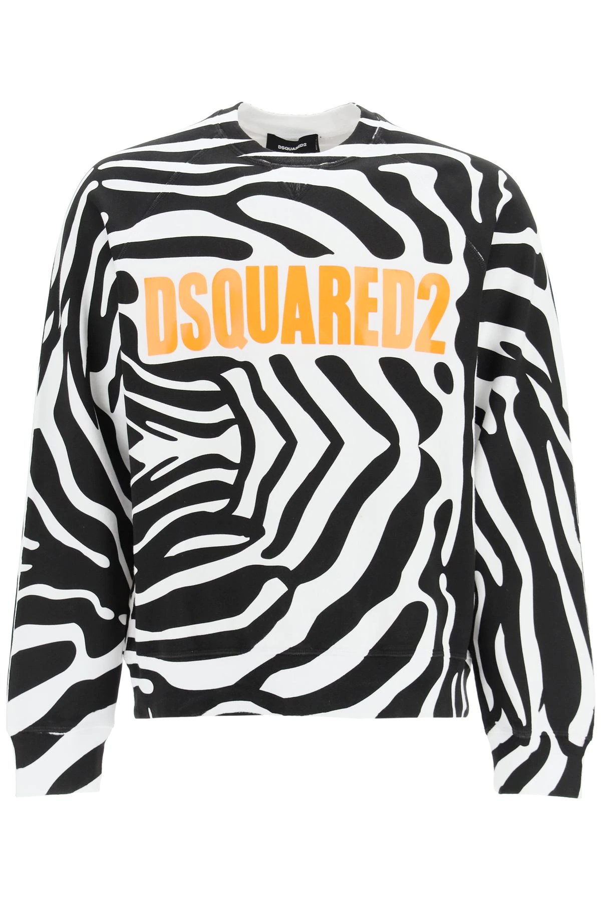 ZEBRA PRINT LOGO SWEATSHIRT - 1