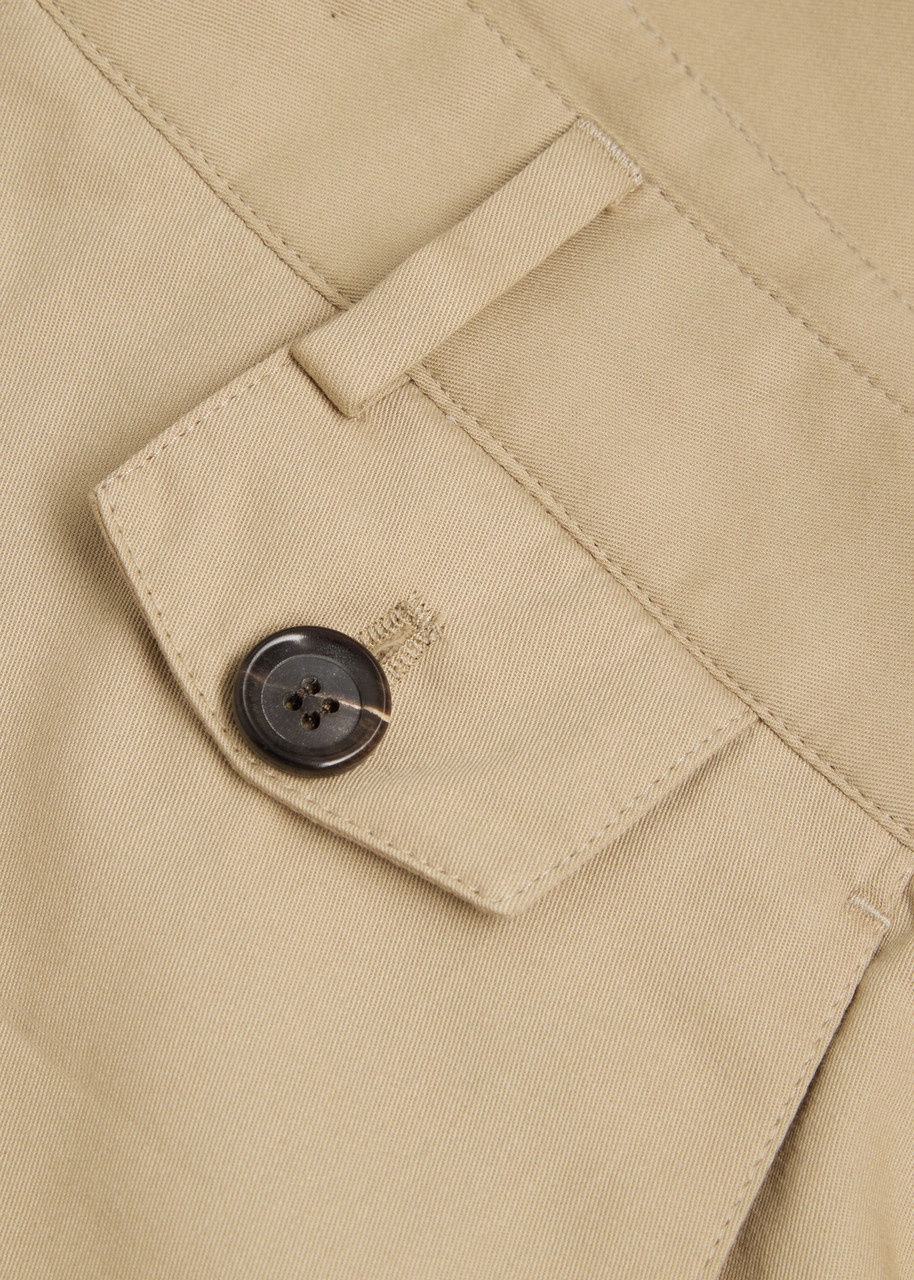 Oliver Spencer Fishtail Cotton Tapered-leg Trousers - 5