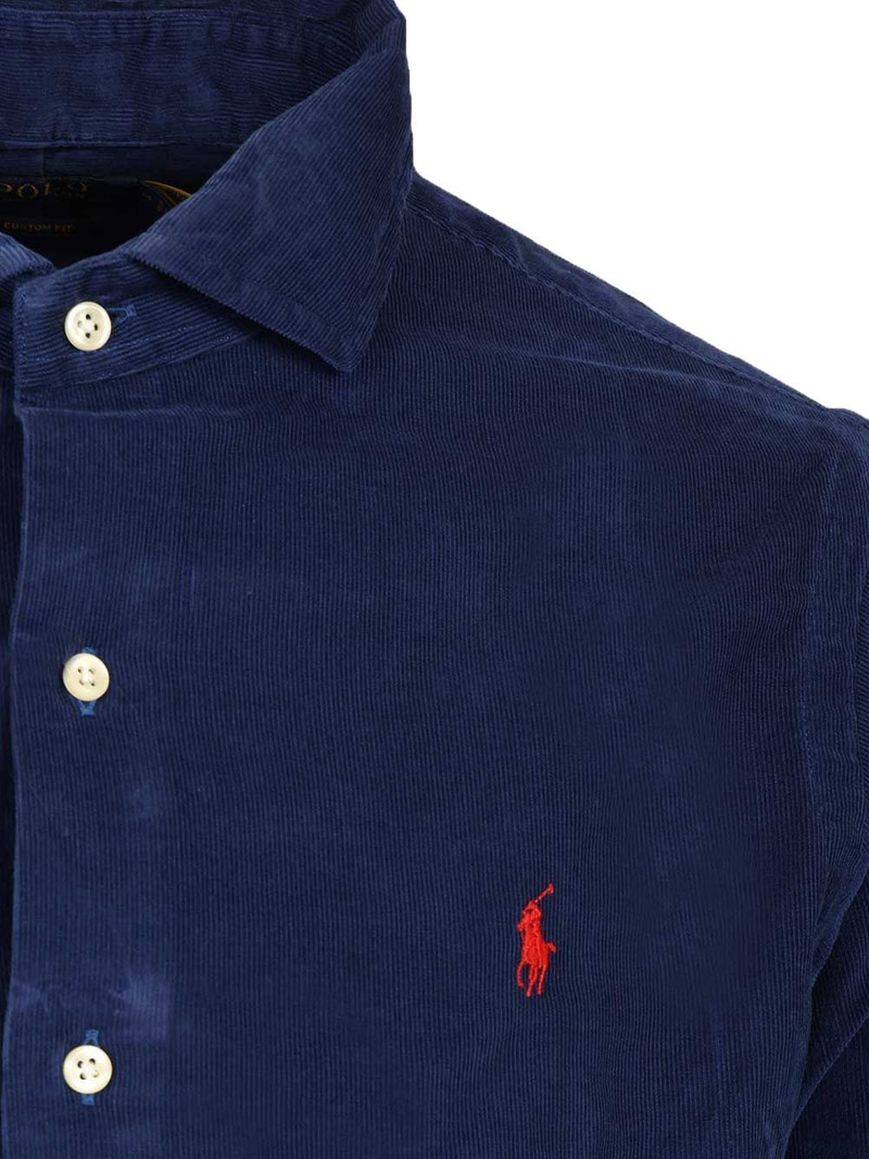 Pony-embroidered shirt 4