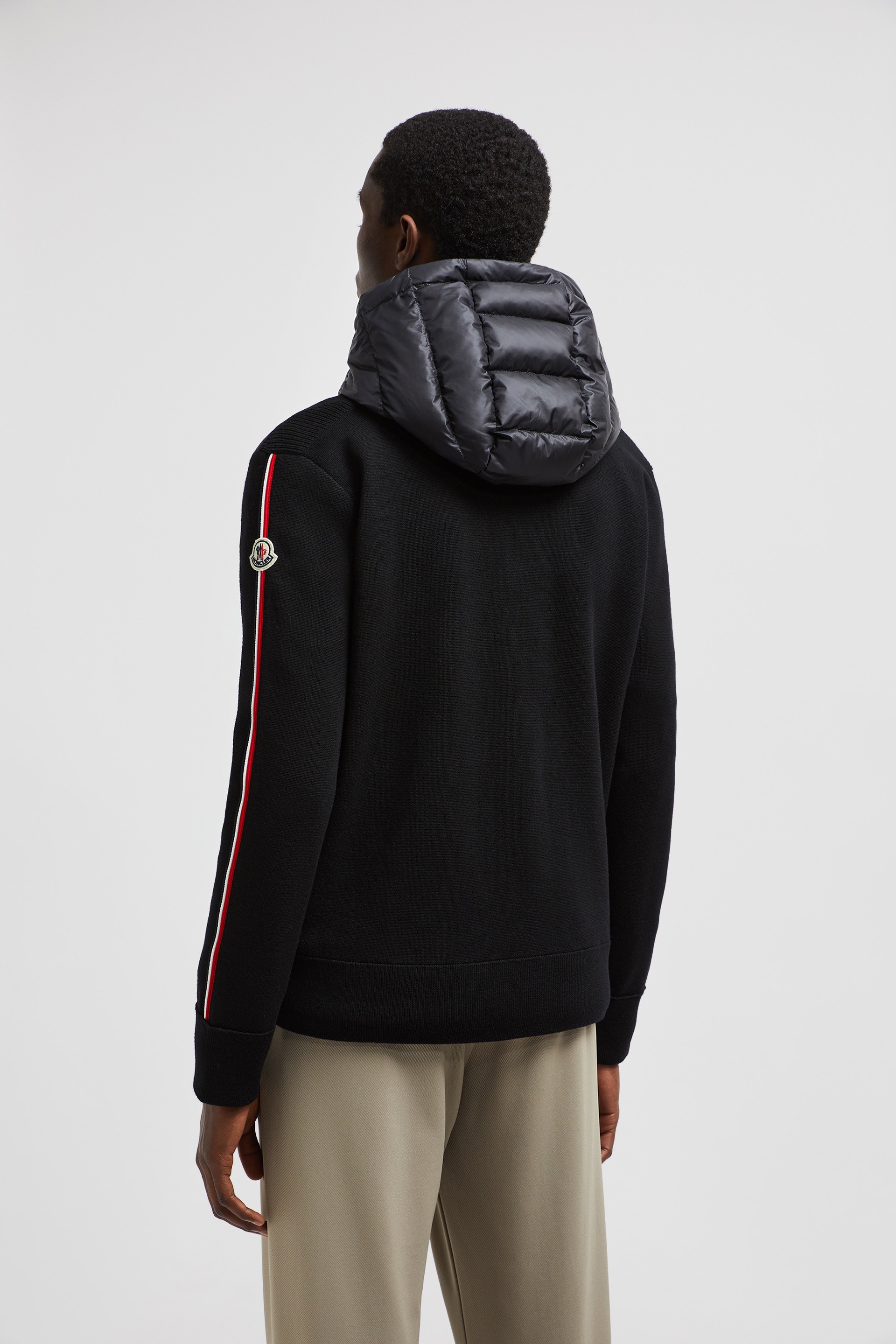 【MONCLER】Paddedウールパーカー Moncler Padded Wool Hoodie | REVERSIBLE