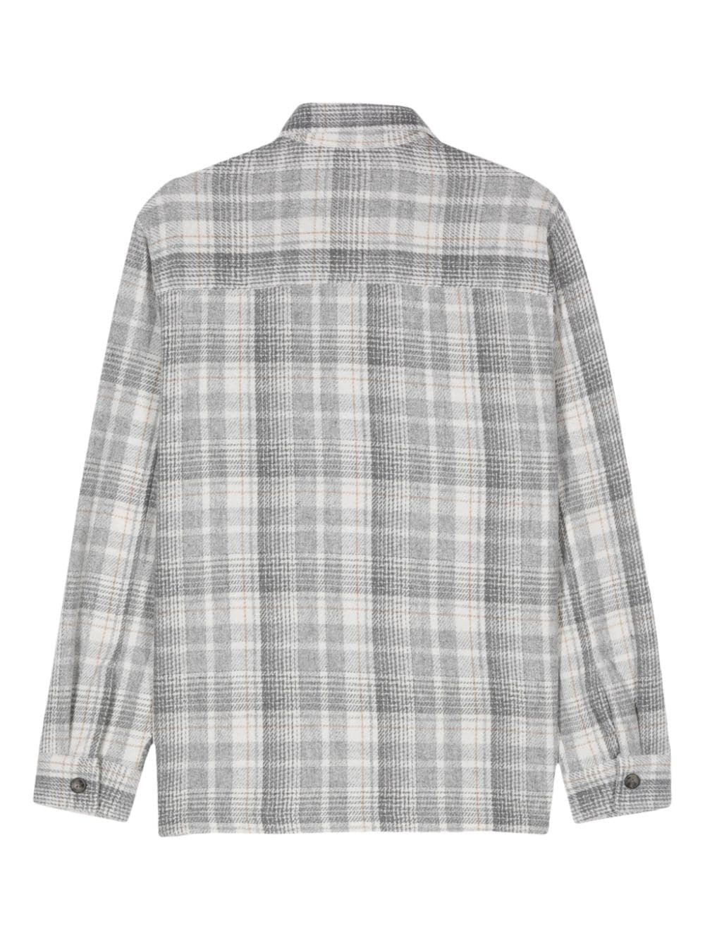Frode check-pattern overshirt - 2