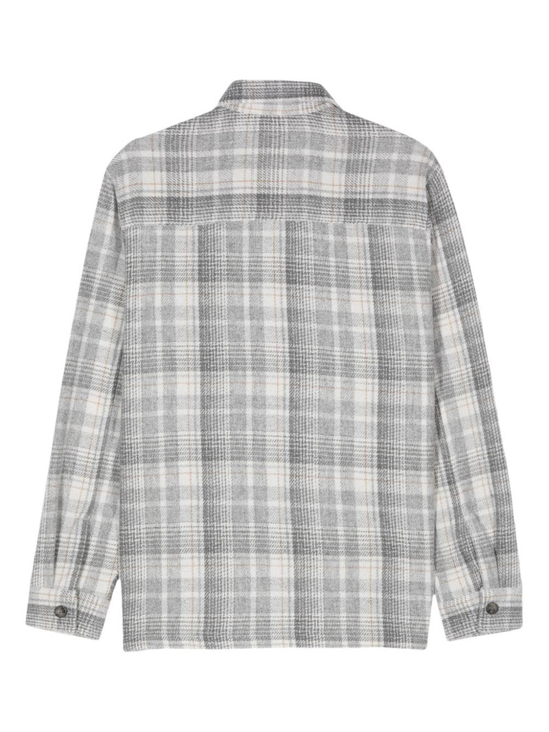 NN07 Frode check-pattern overshirt outlook