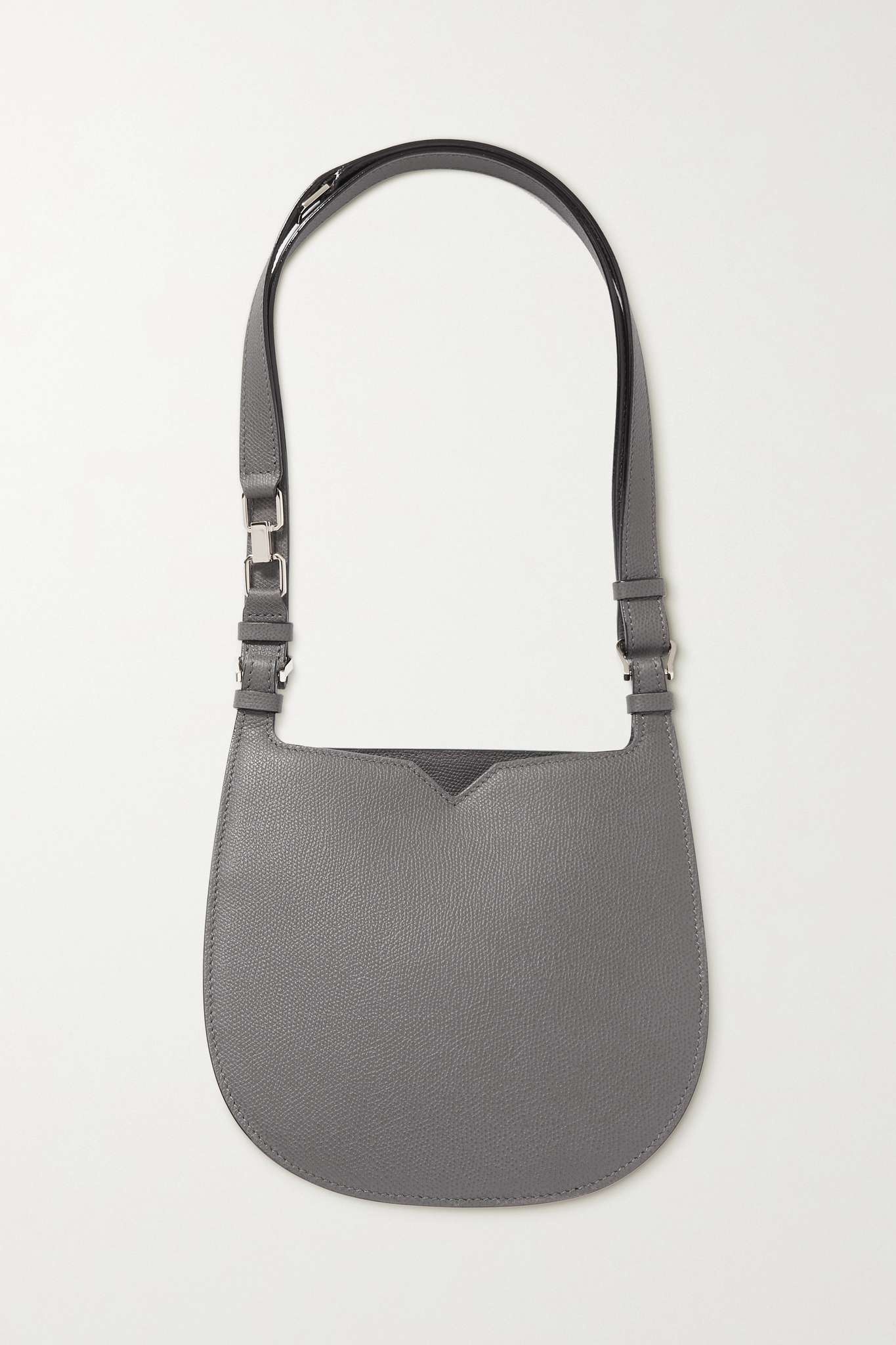 Small textured-leather shoulder bag - 1