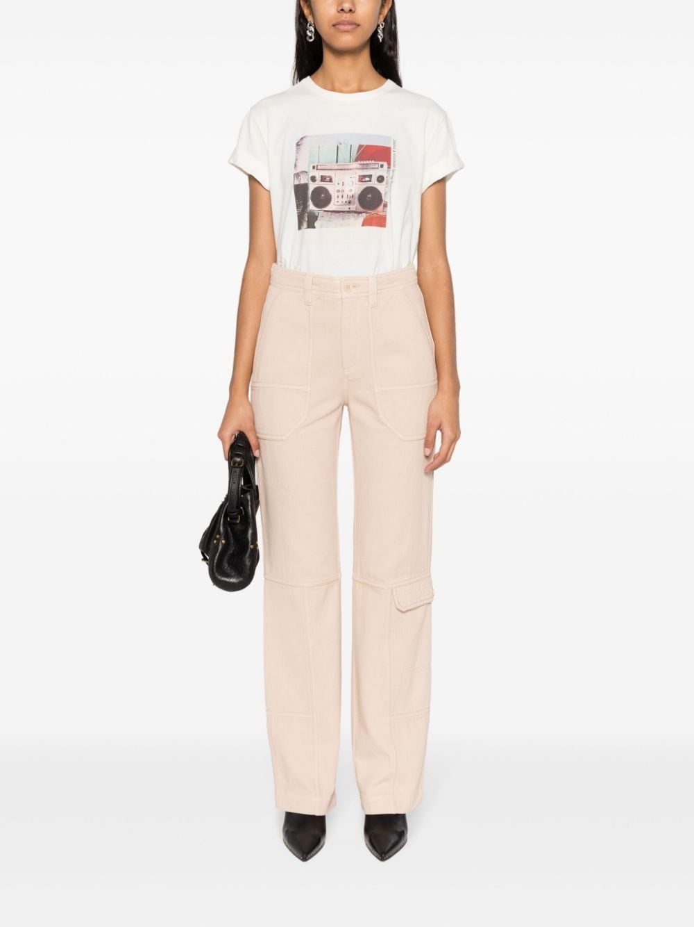 Pepper high-waist straight-leg trousers - 2