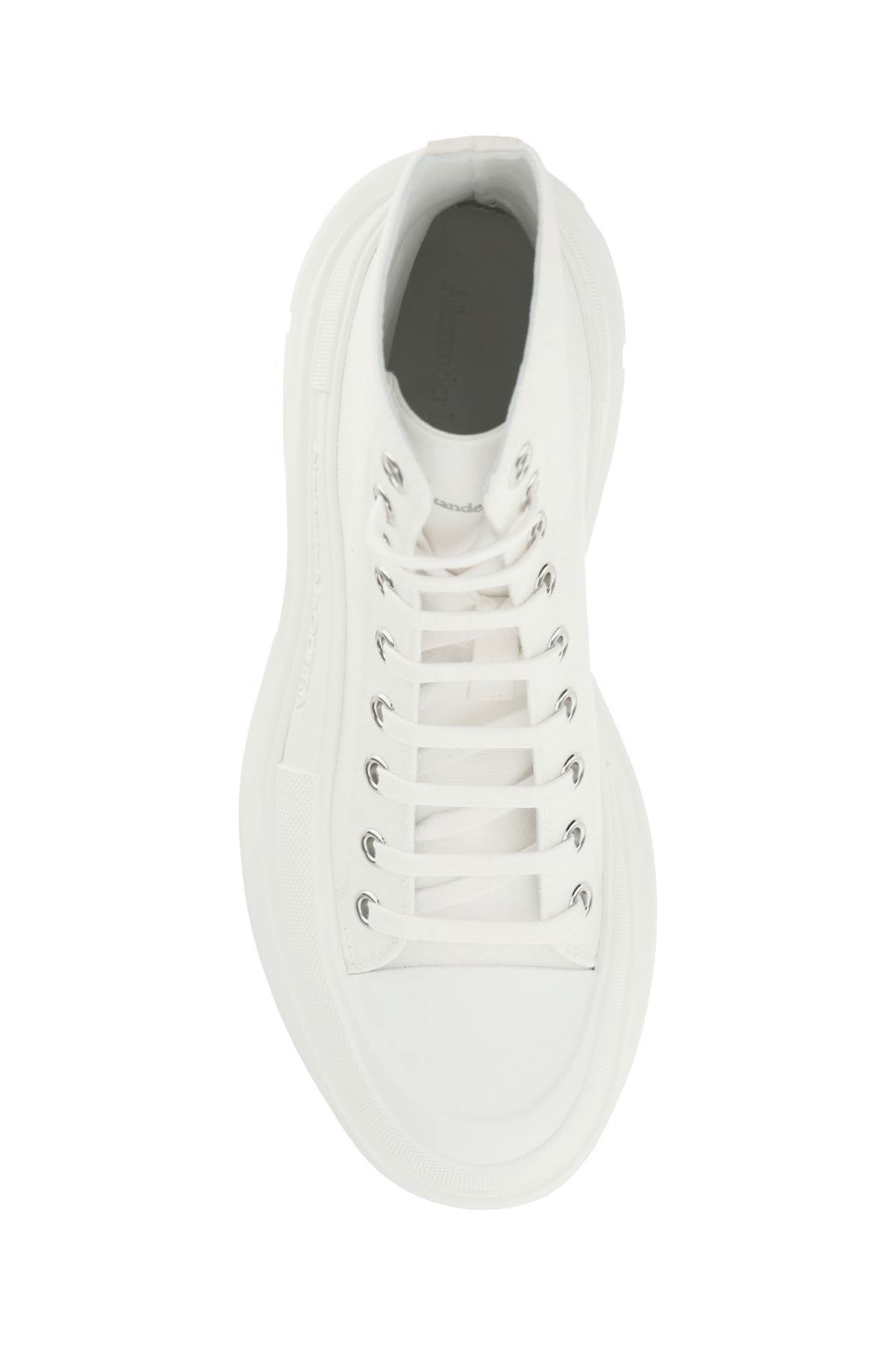 Alexander Mcqueen Tread Sleek High-Top Snekaers Women - 2