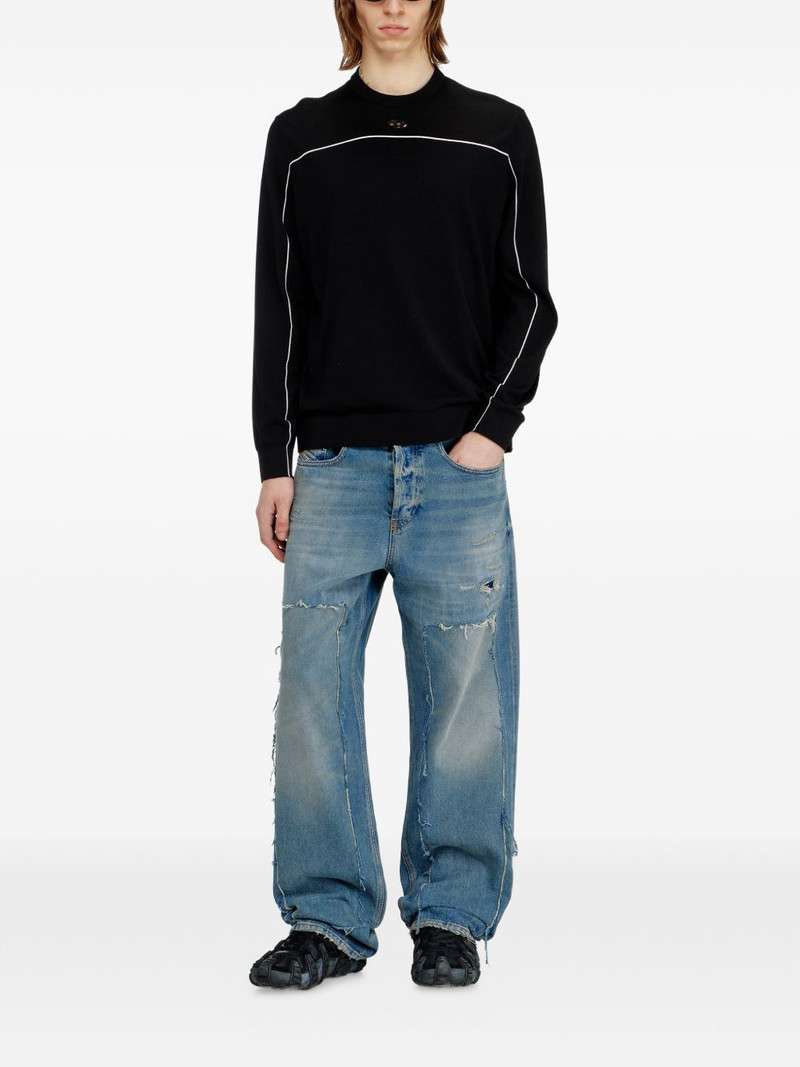 Diesel K-Verene logo-detail sweater outlook