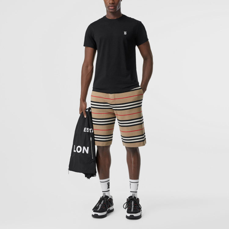 Burberry TB Logo Classic Short Sleeve Black 80140201 - 5