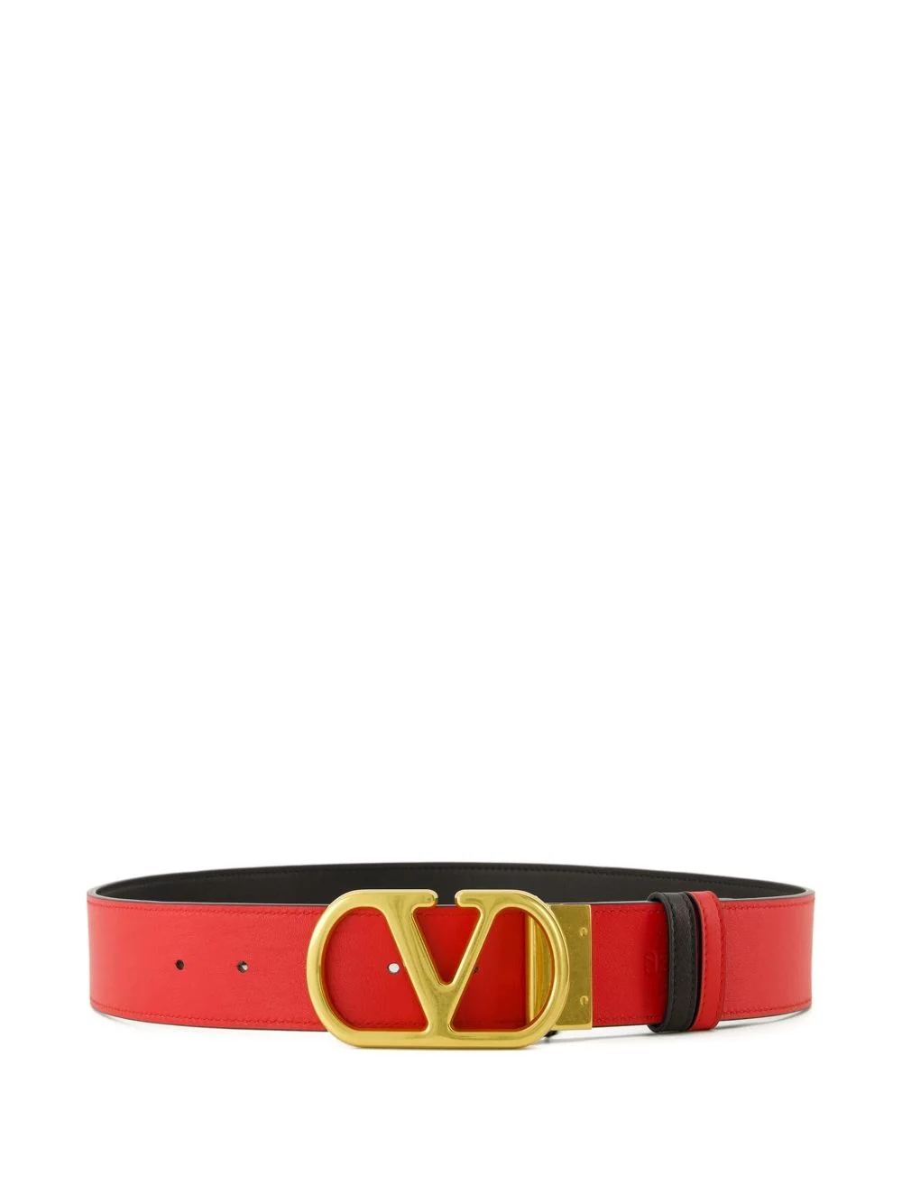 reversible logo buckle belt - 1