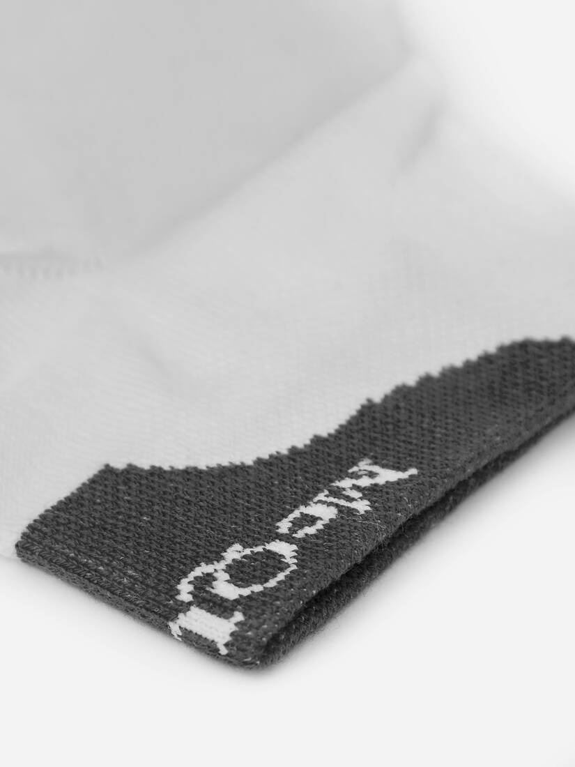 Alexander Mcqueen Ankle Socks in Black/white - 2