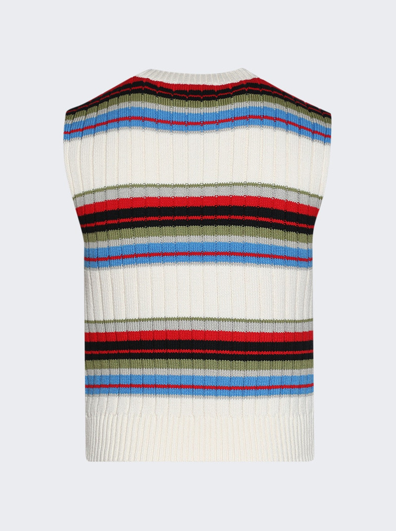 Dries Van Noten Mosaic Sweater White outlook