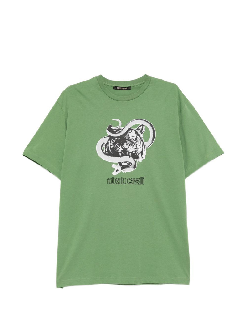 graphic-print cotton T-shirt 1