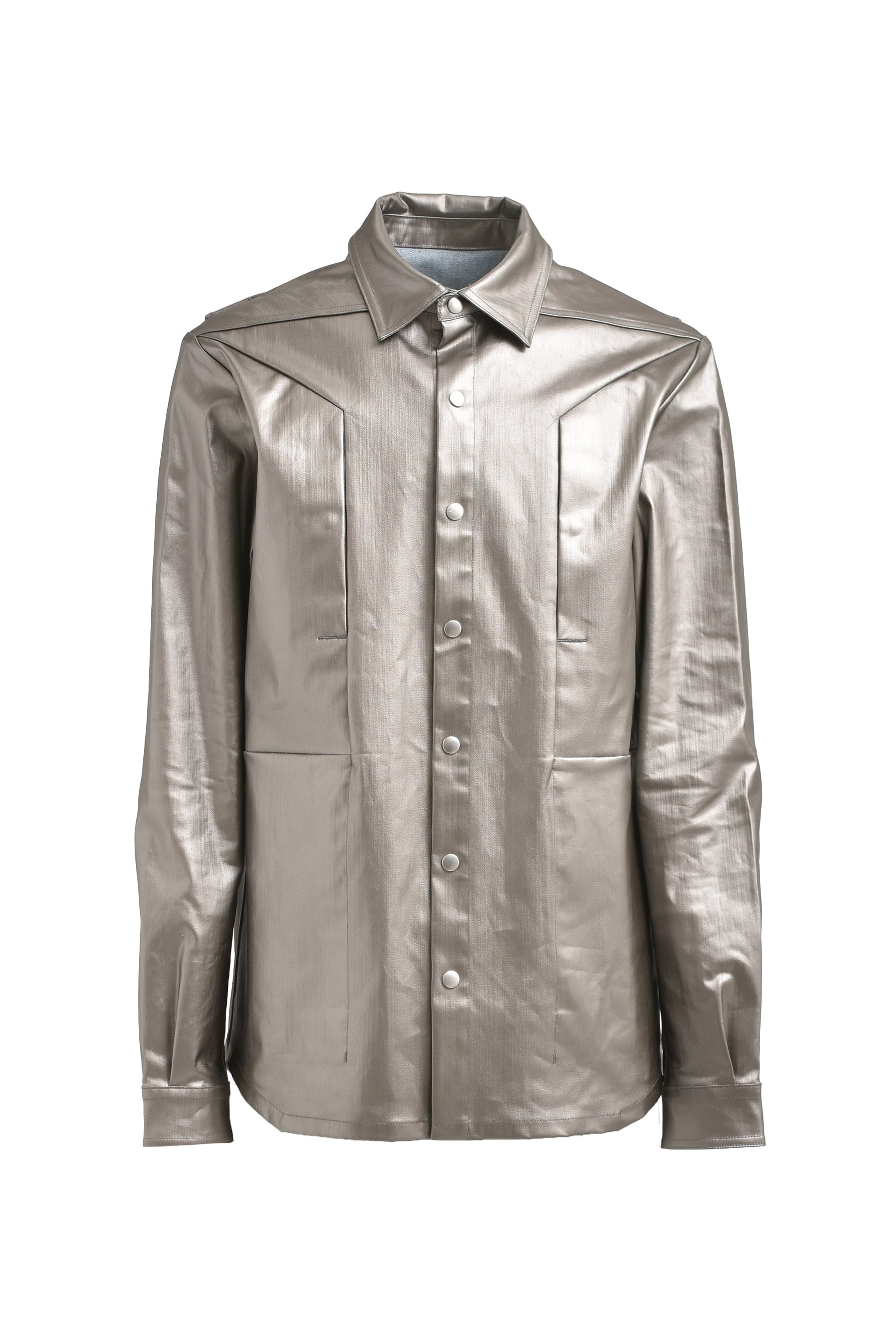 FOGPOCKET OUTERSHIRT / GUN METAL - 5
