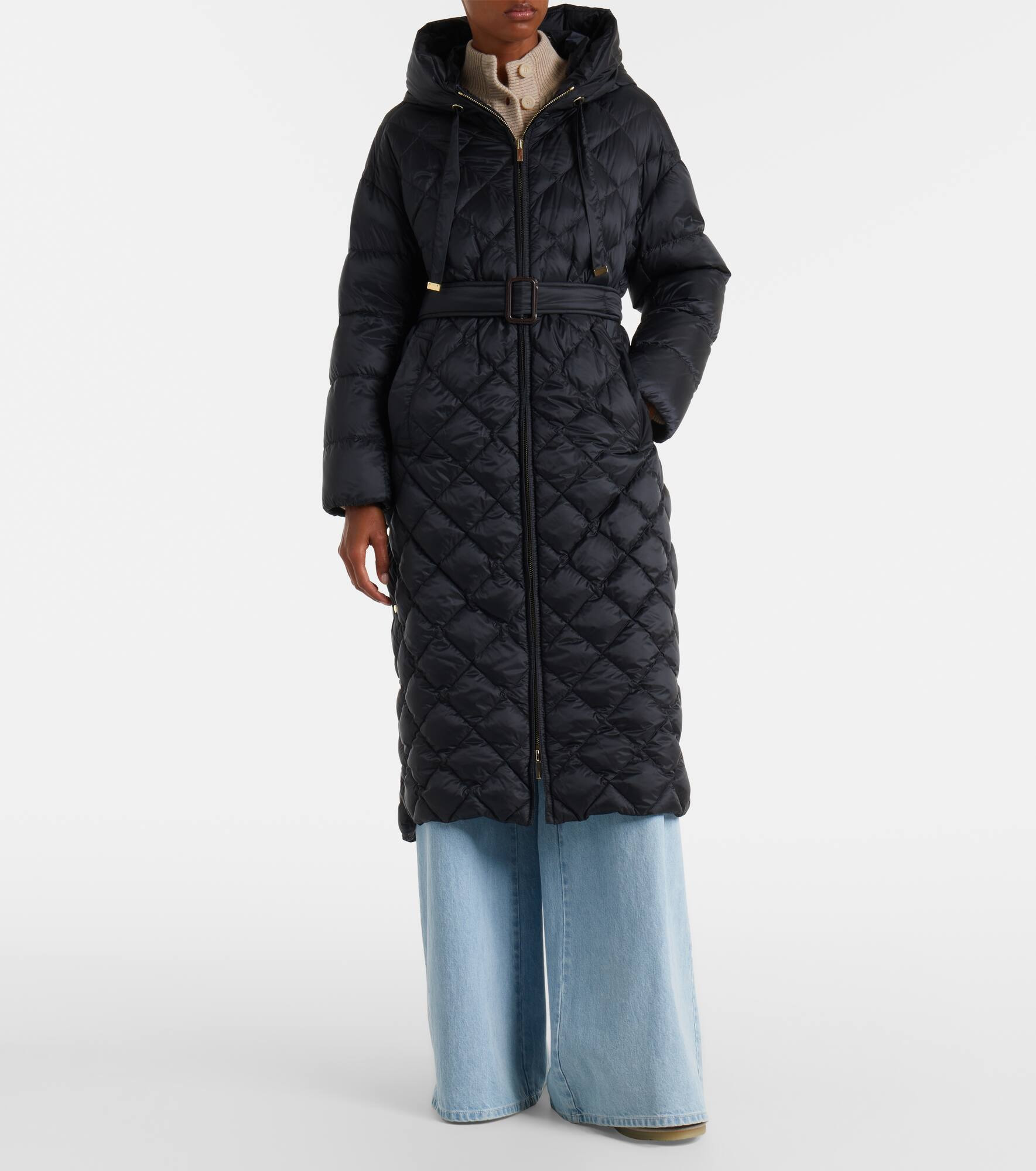 The Cube Trepar hooded quilted coat - 7