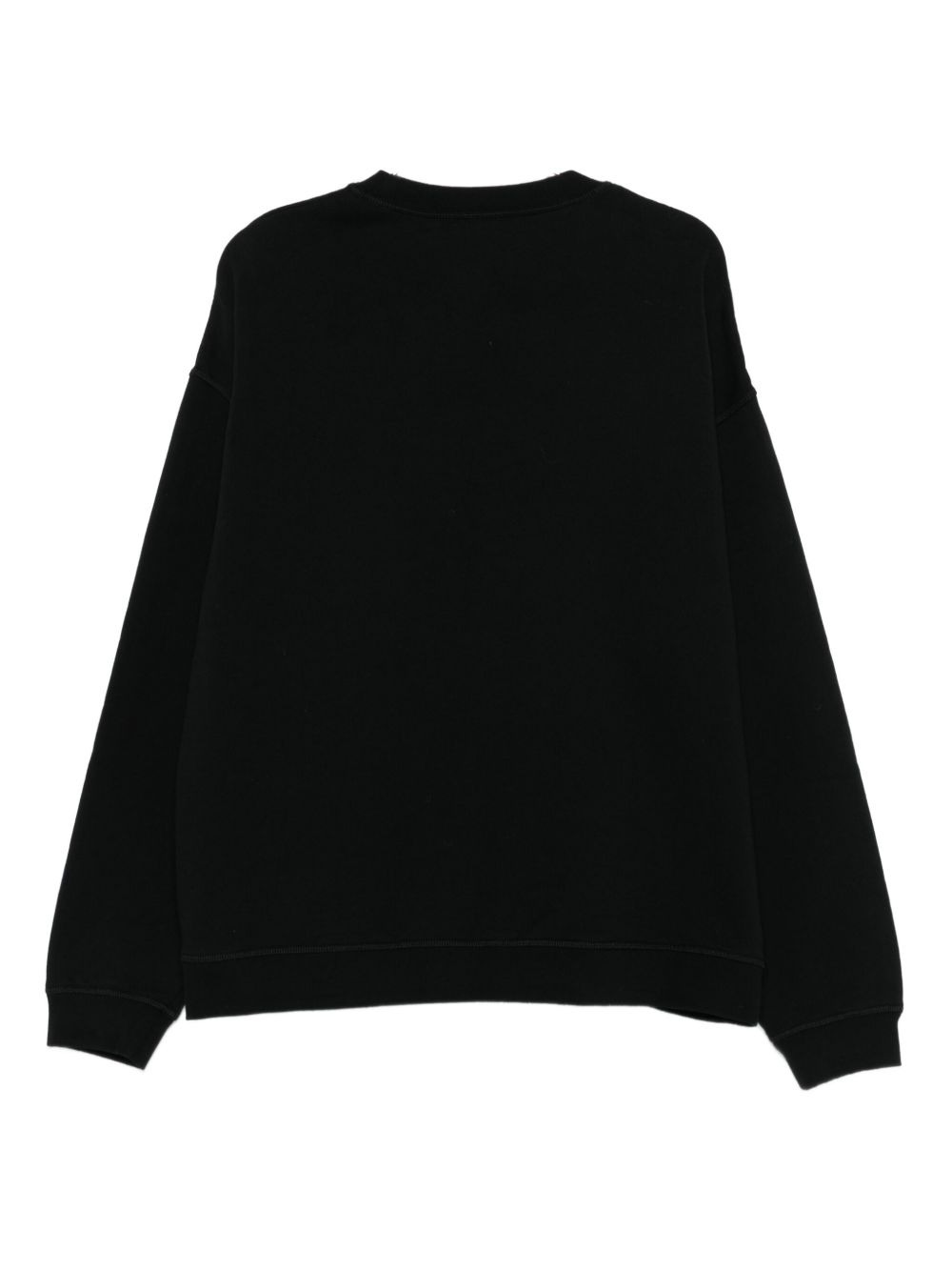 logo-print cotton sweatshirt - 2