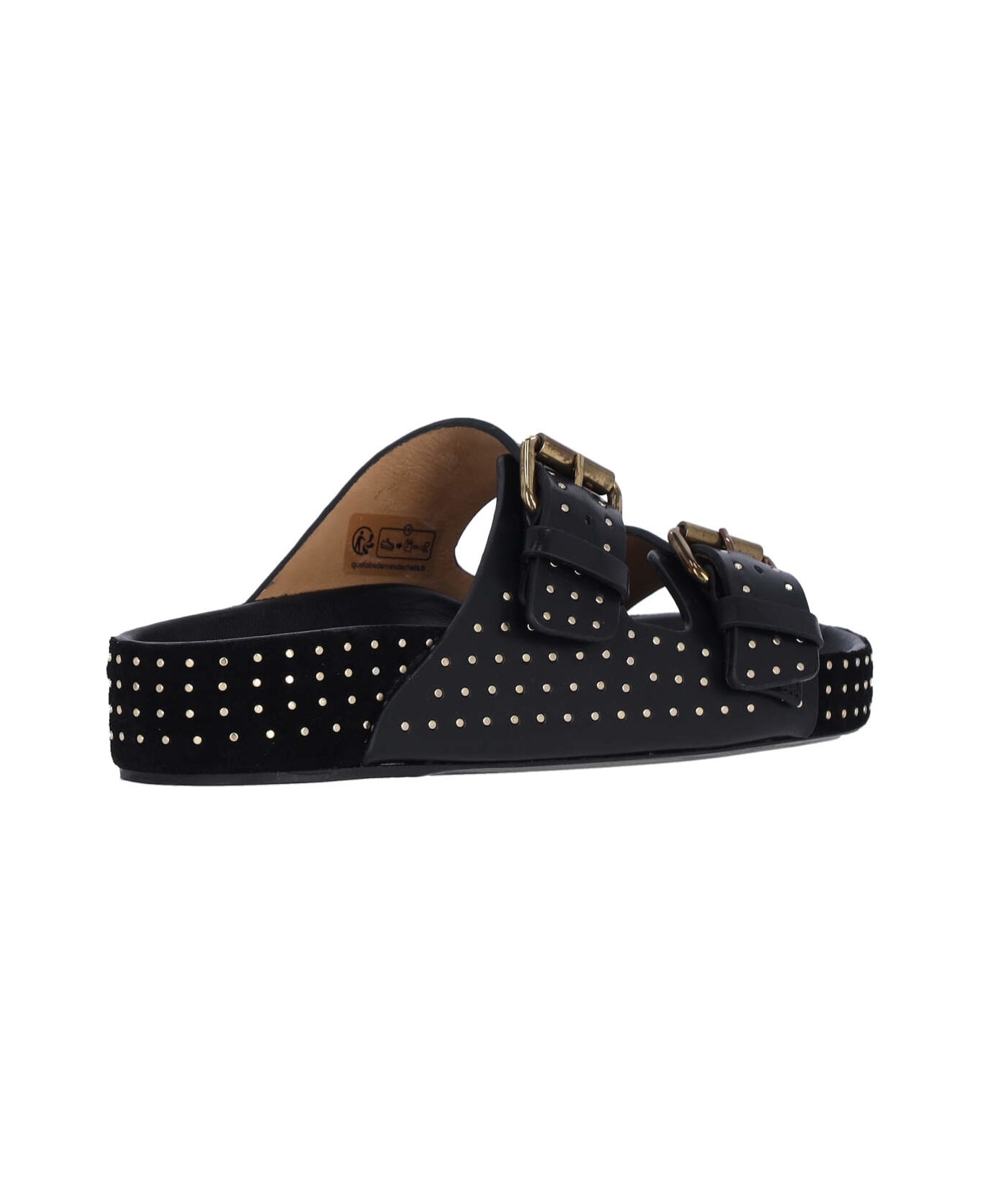 Studded Detail Sandals - 4
