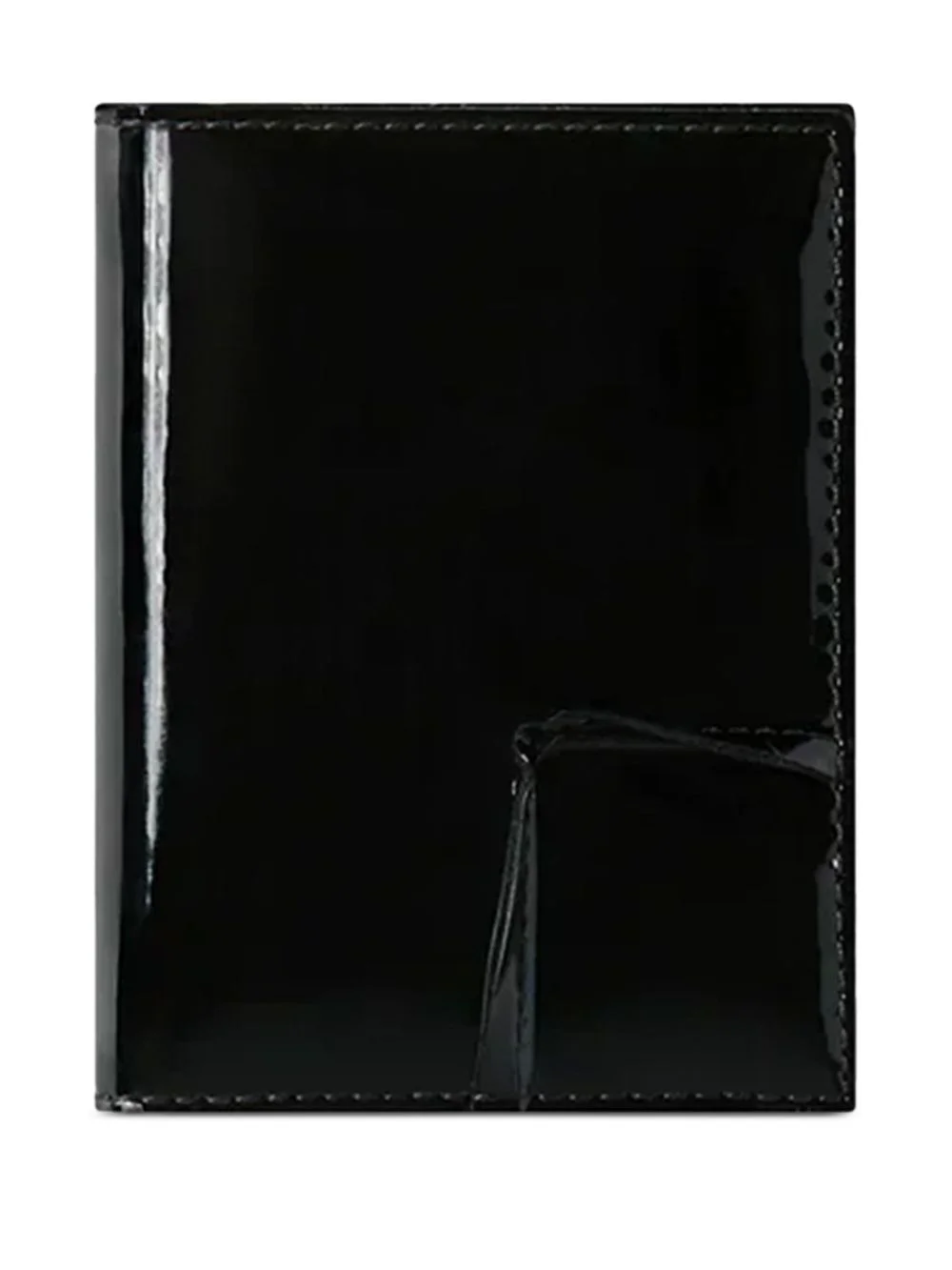 Reversed patent-leather wallet - 1