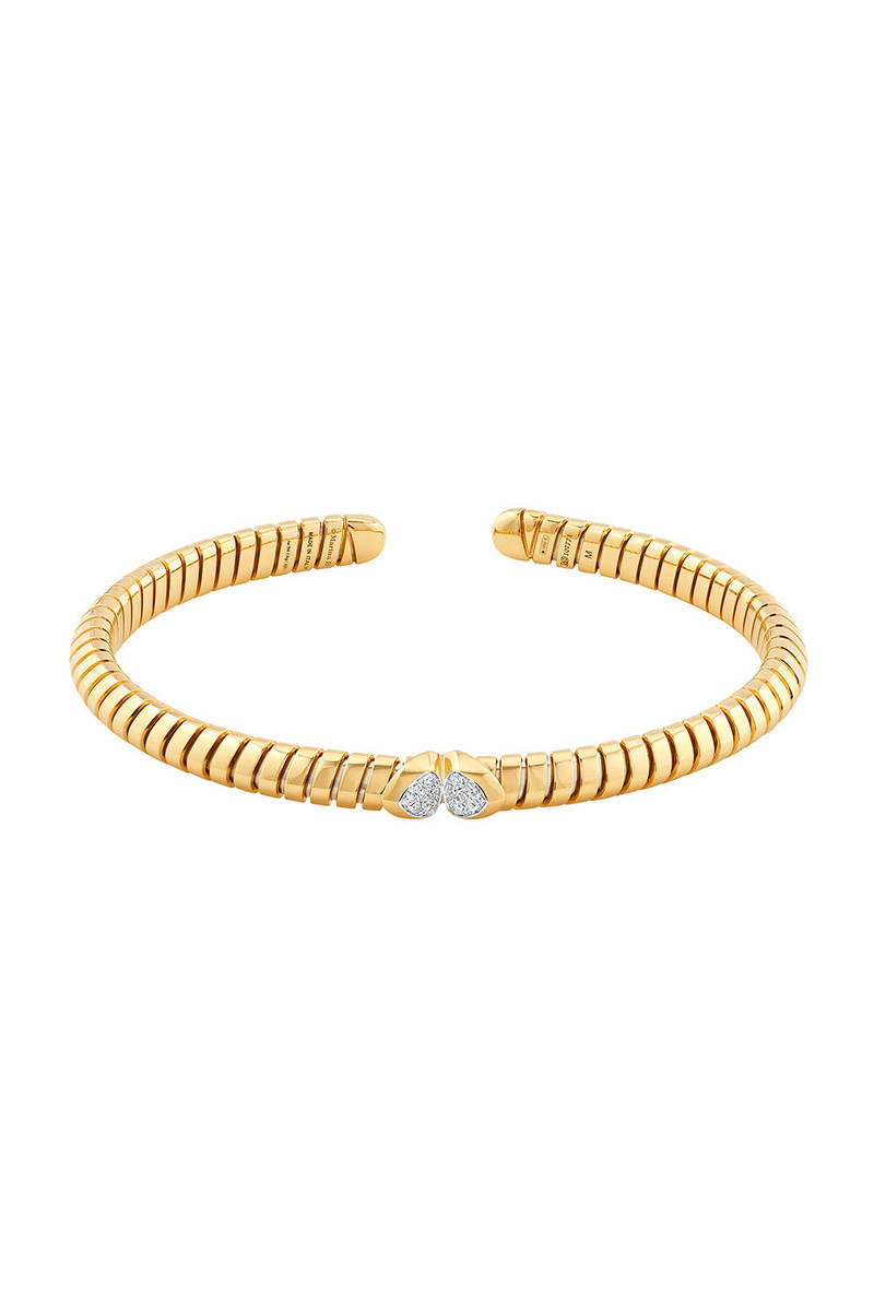Marina B Diamond Trisolina Bangle Bracelet outlook