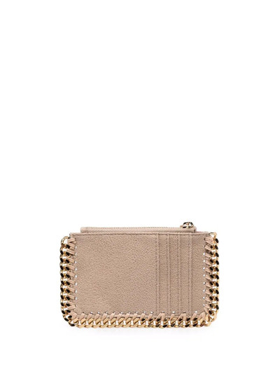 Stella McCartney Falabella chevron-quilted zip-top purse outlook