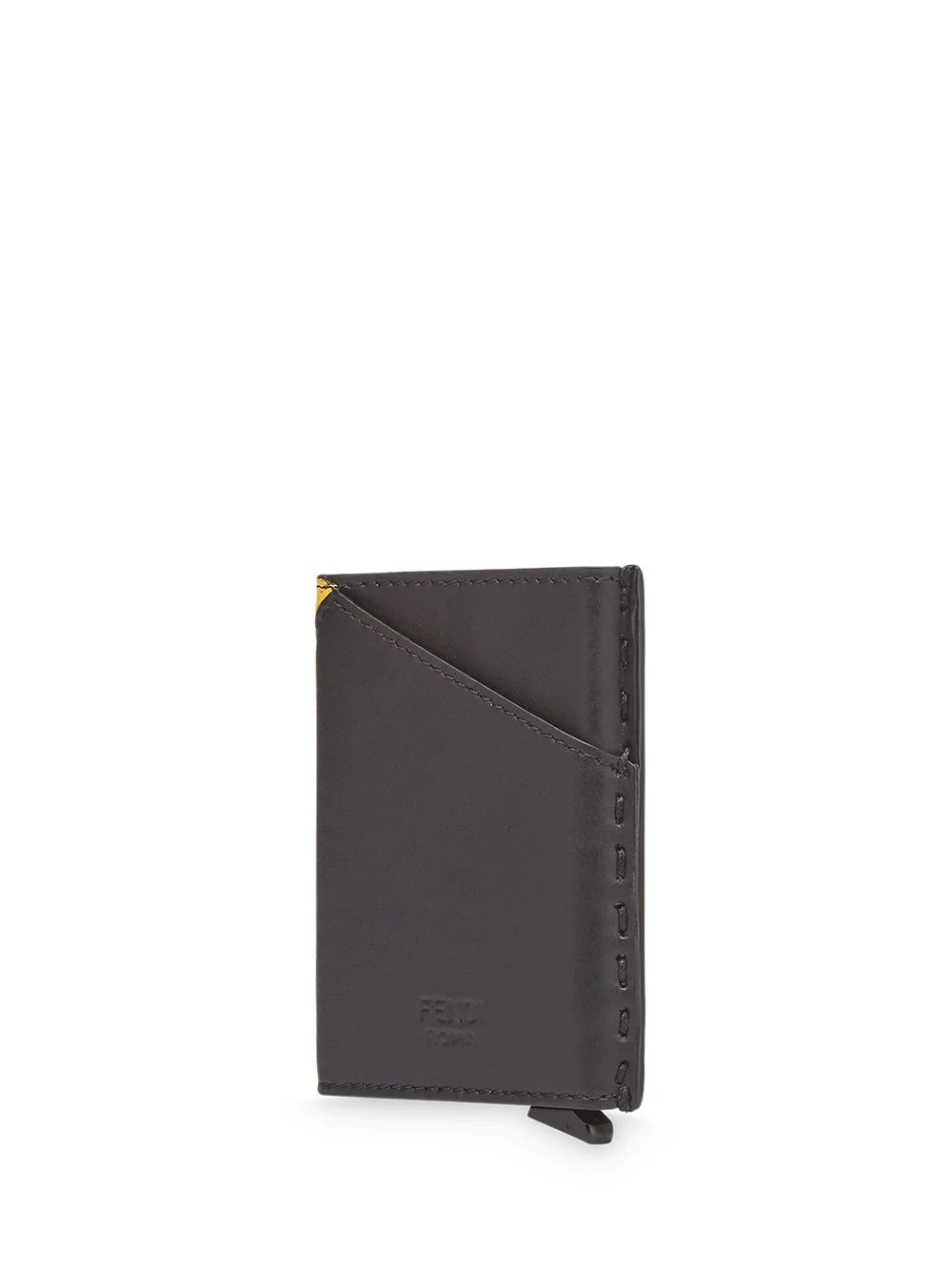 slim FF motif panelled cardholder - 2