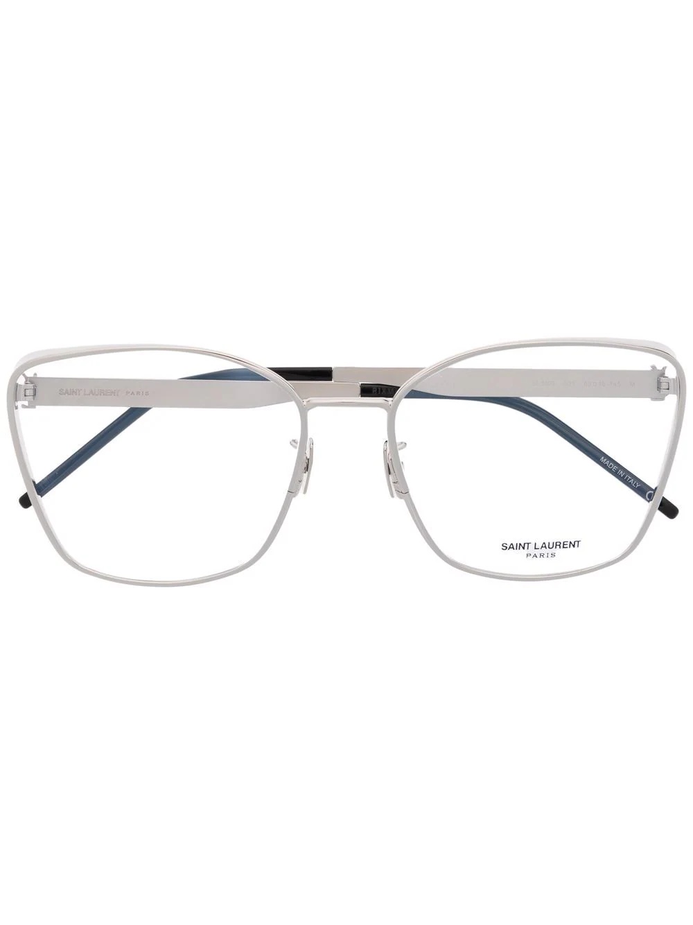 square-frame glasses - 1