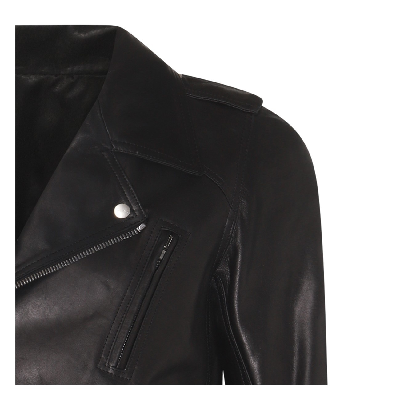 black leather jacket - 4