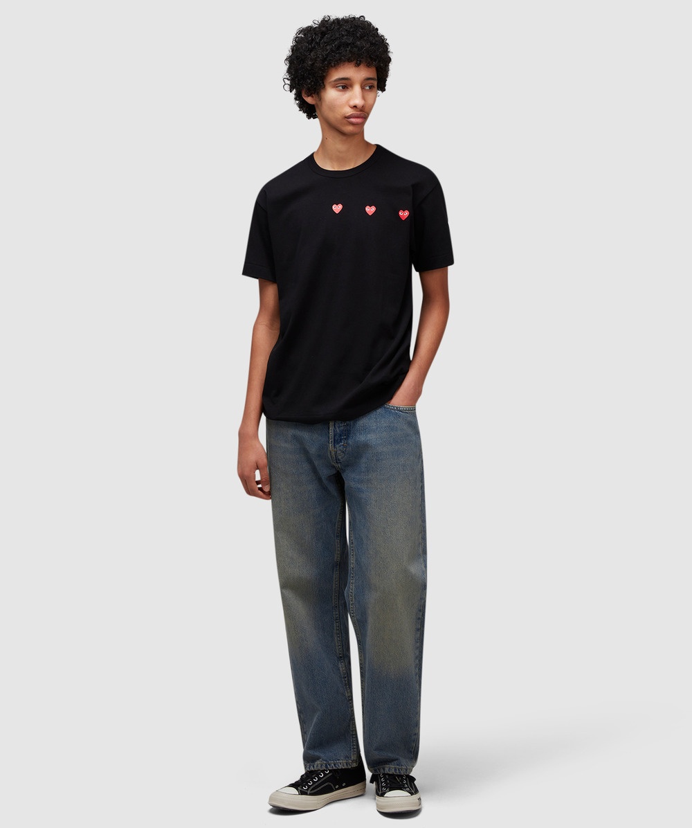 Horizontal hearts t-shirt - 5