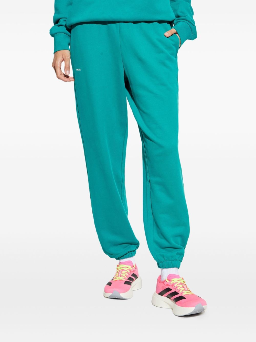 elasticated-cuff track pants - 3
