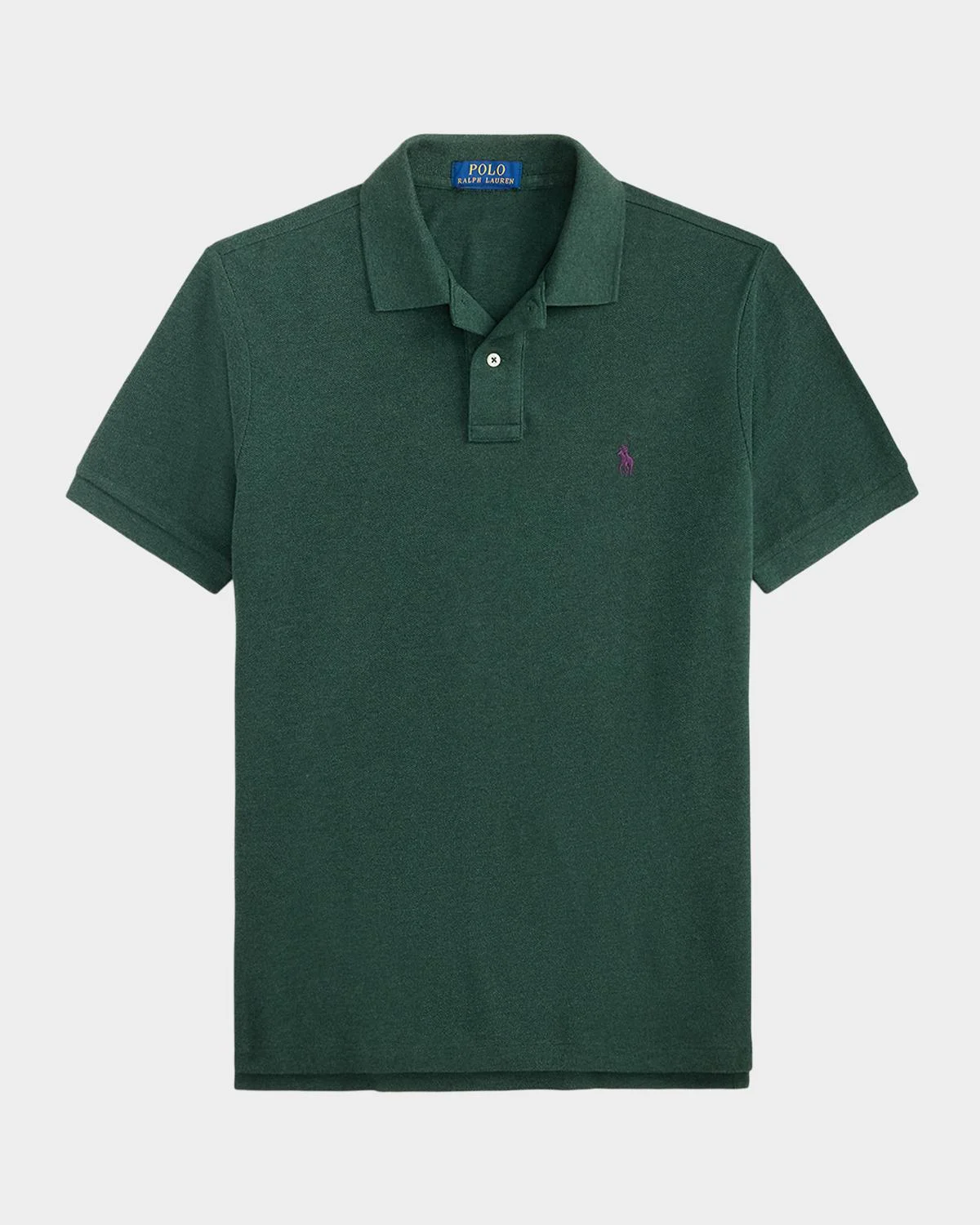 Men's Cotton Mesh Polo Shirt - 1