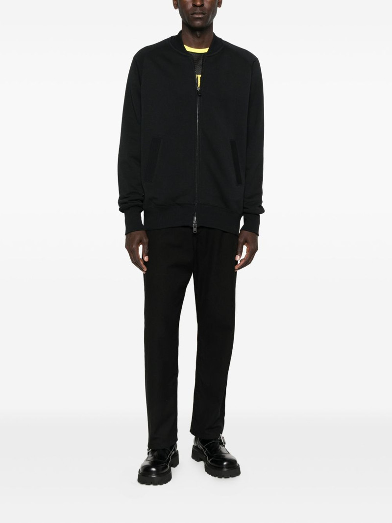 Y-3 FT Track zip-front ribbed-cuff sweatshirt outlook