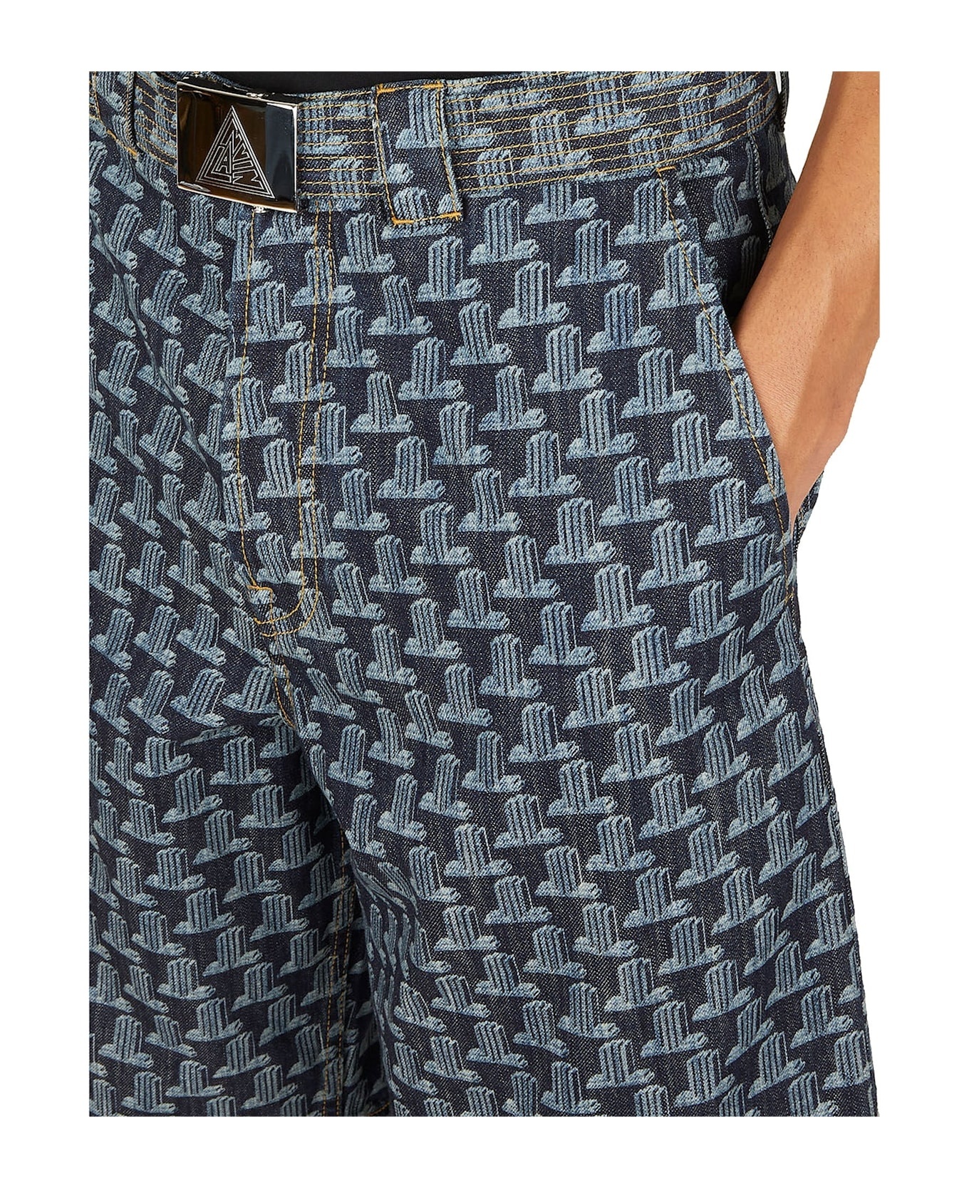 Column Monogram Shorts - 4