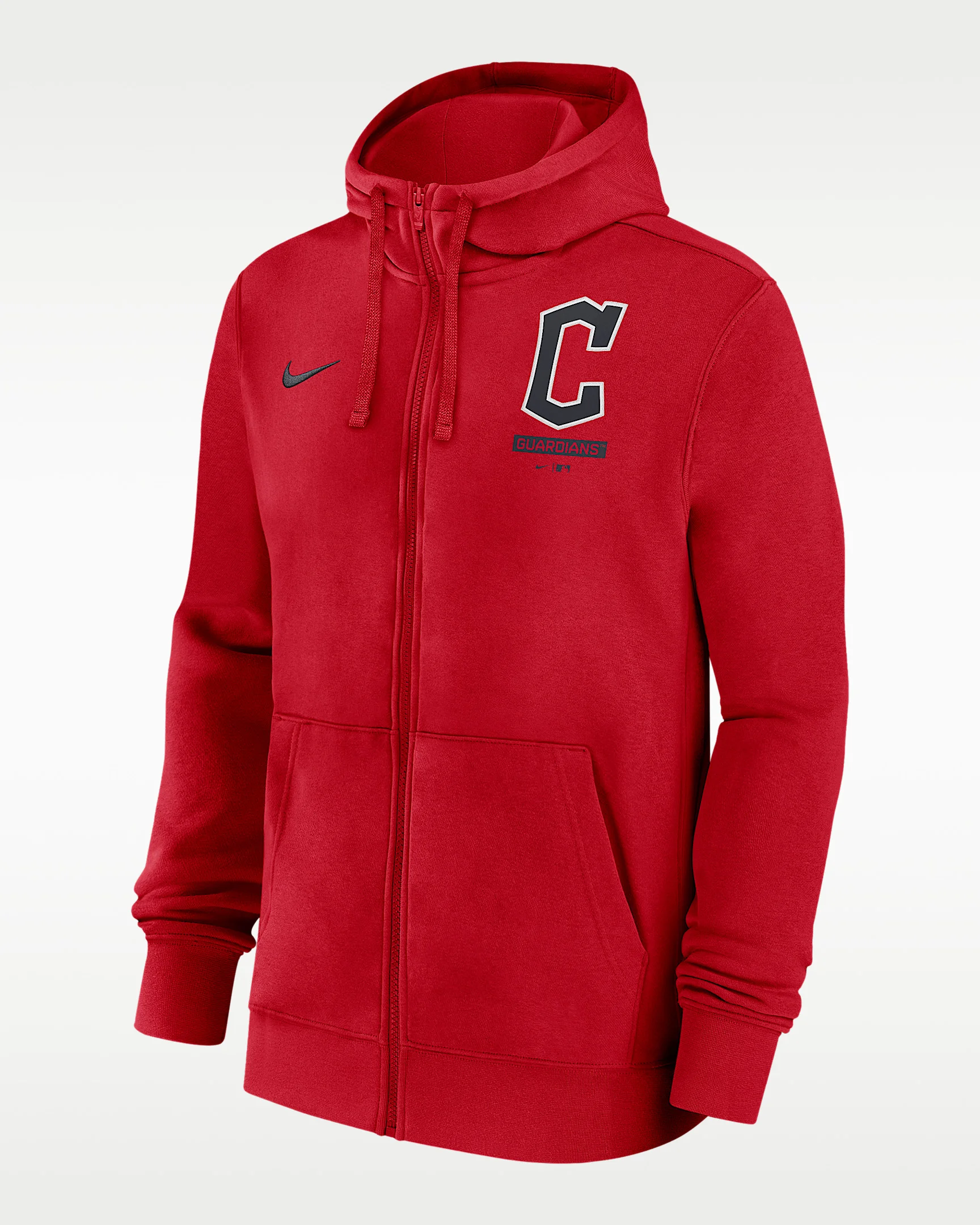 Cleveland Guardians Lockup Men's Nike MLB Full-Zip Hoodie - 1