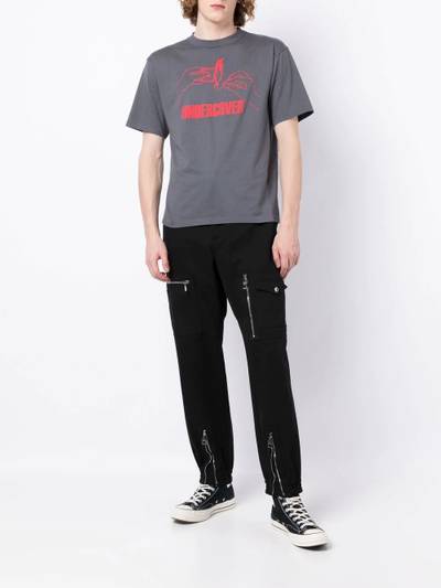 UNDERCOVER graphic-print cotton T-shirt outlook