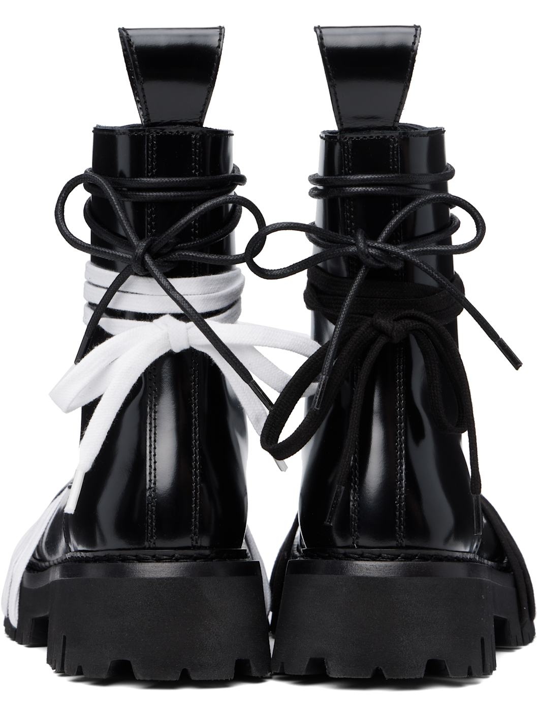 Black Biker Boots - 2