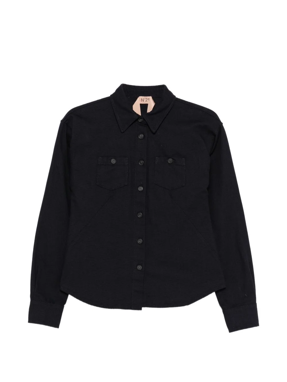 buttoned pocket shirt - 1