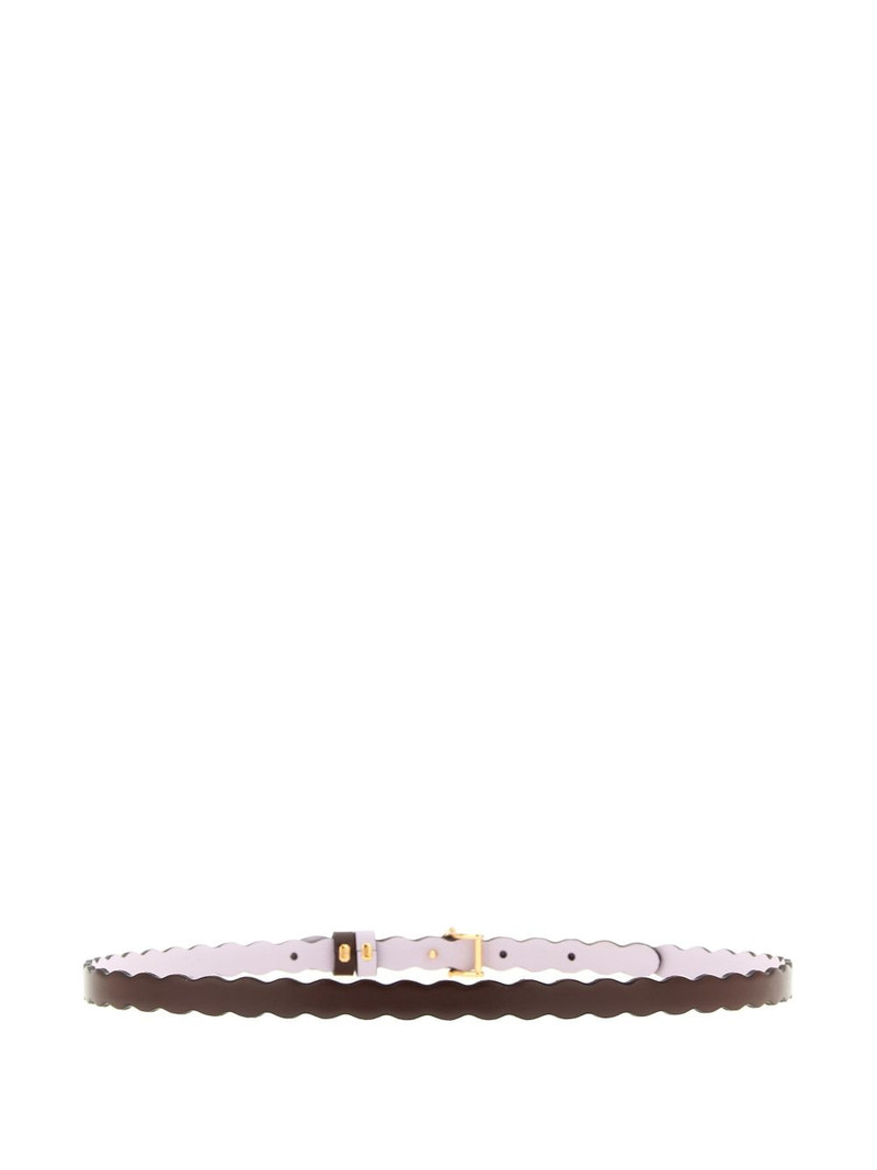 FENDI FF Diamonds reversible leather belt outlook