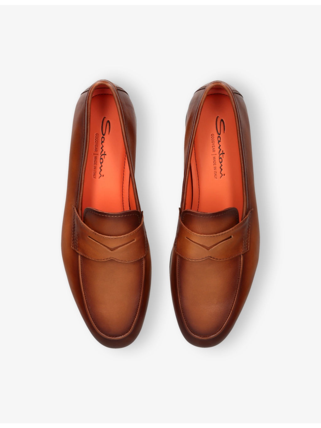Carlo Leather Penny Loafers - 2