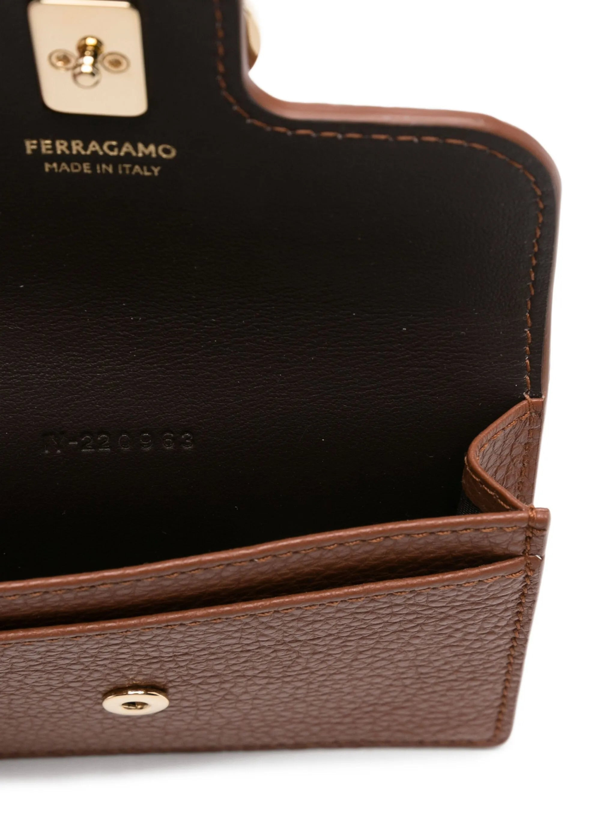 Ferragamo Gancini-emblem Cardholder - 3
