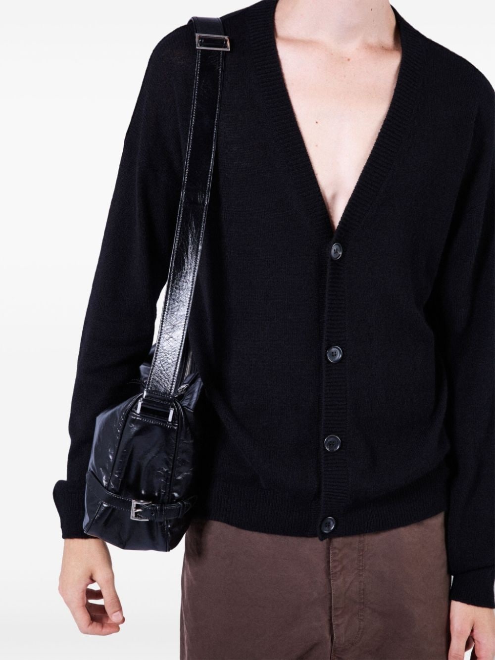 leather shoulder bag - 3