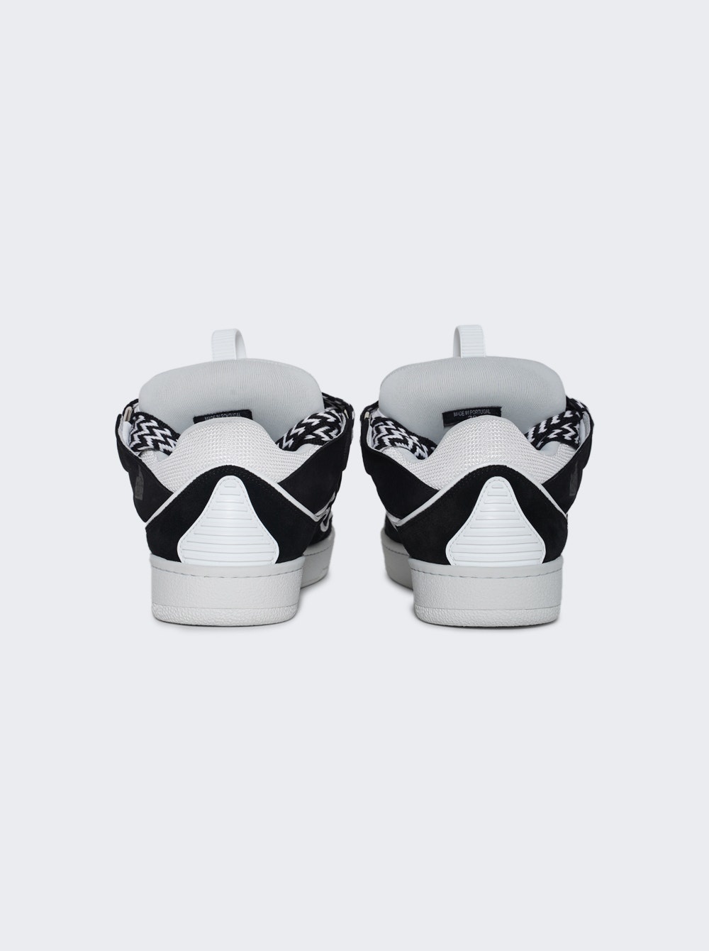 Curb Sneakers Black And White - 4