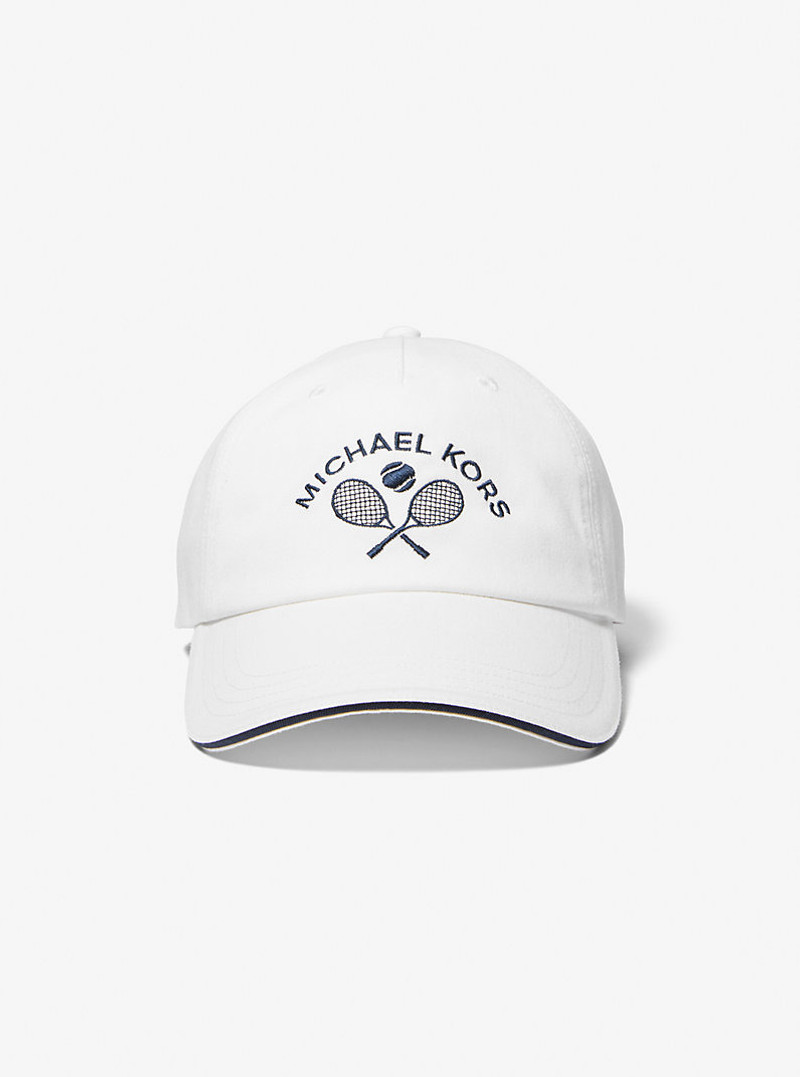 Tennis Embroidered Cotton Baseball Hat 1