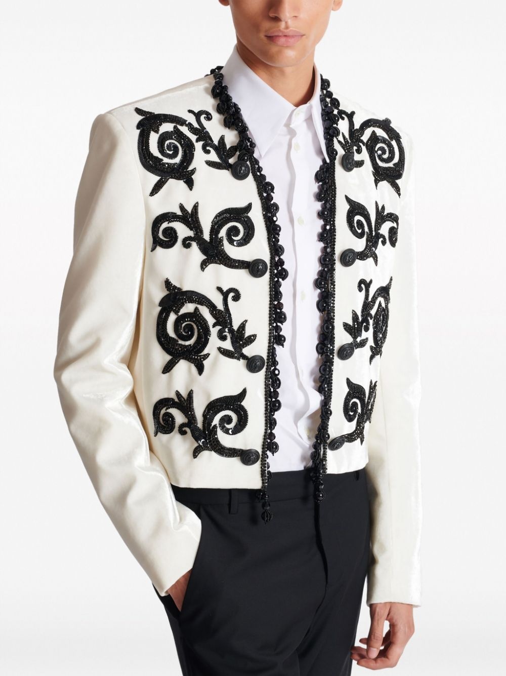 Spencer embroidered jacket - 6