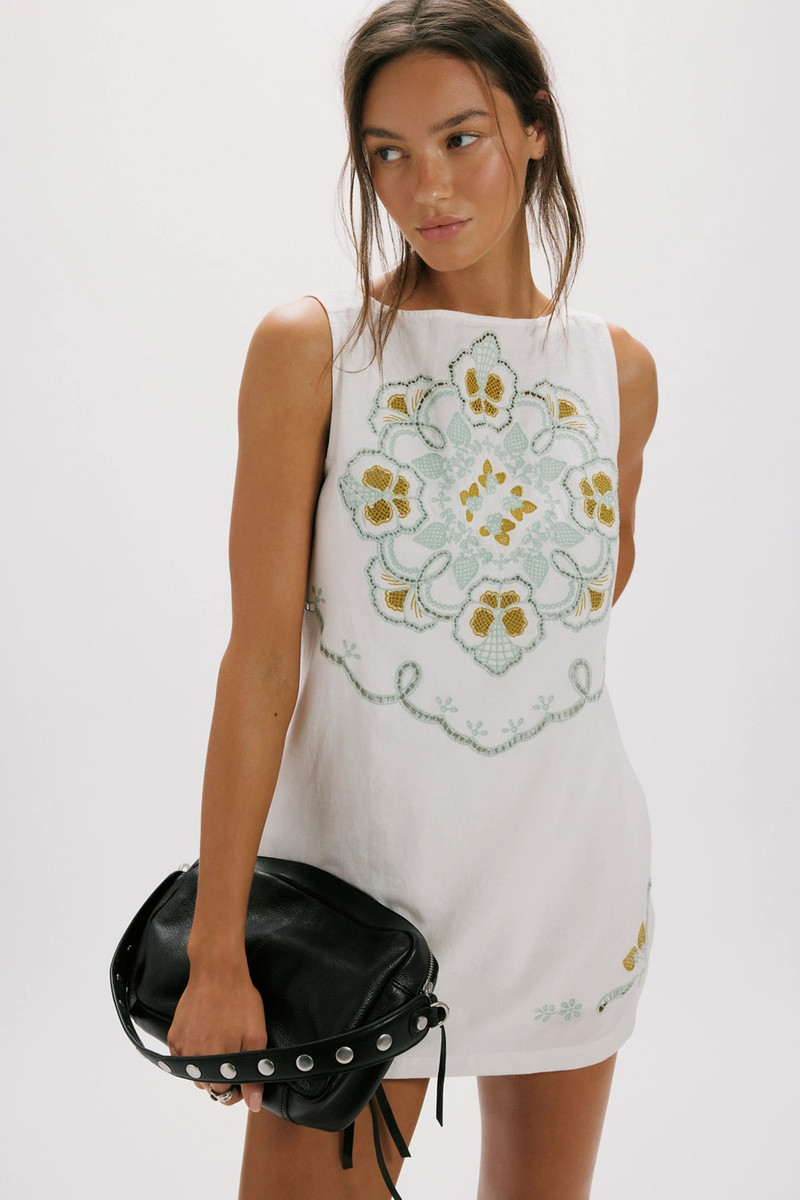 Electric Garden Mini Dress 1