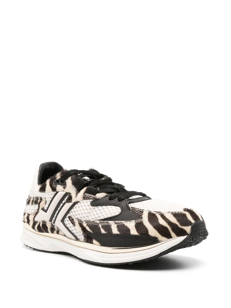 Lanvin logo-embroidered sneakers outlook