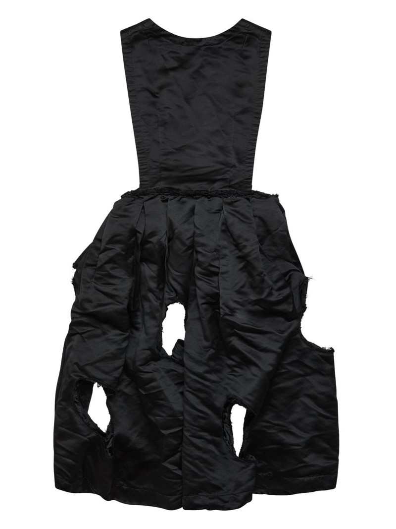BLACK COMME des GARÇONS cut out-detail sleeveless dress outlook