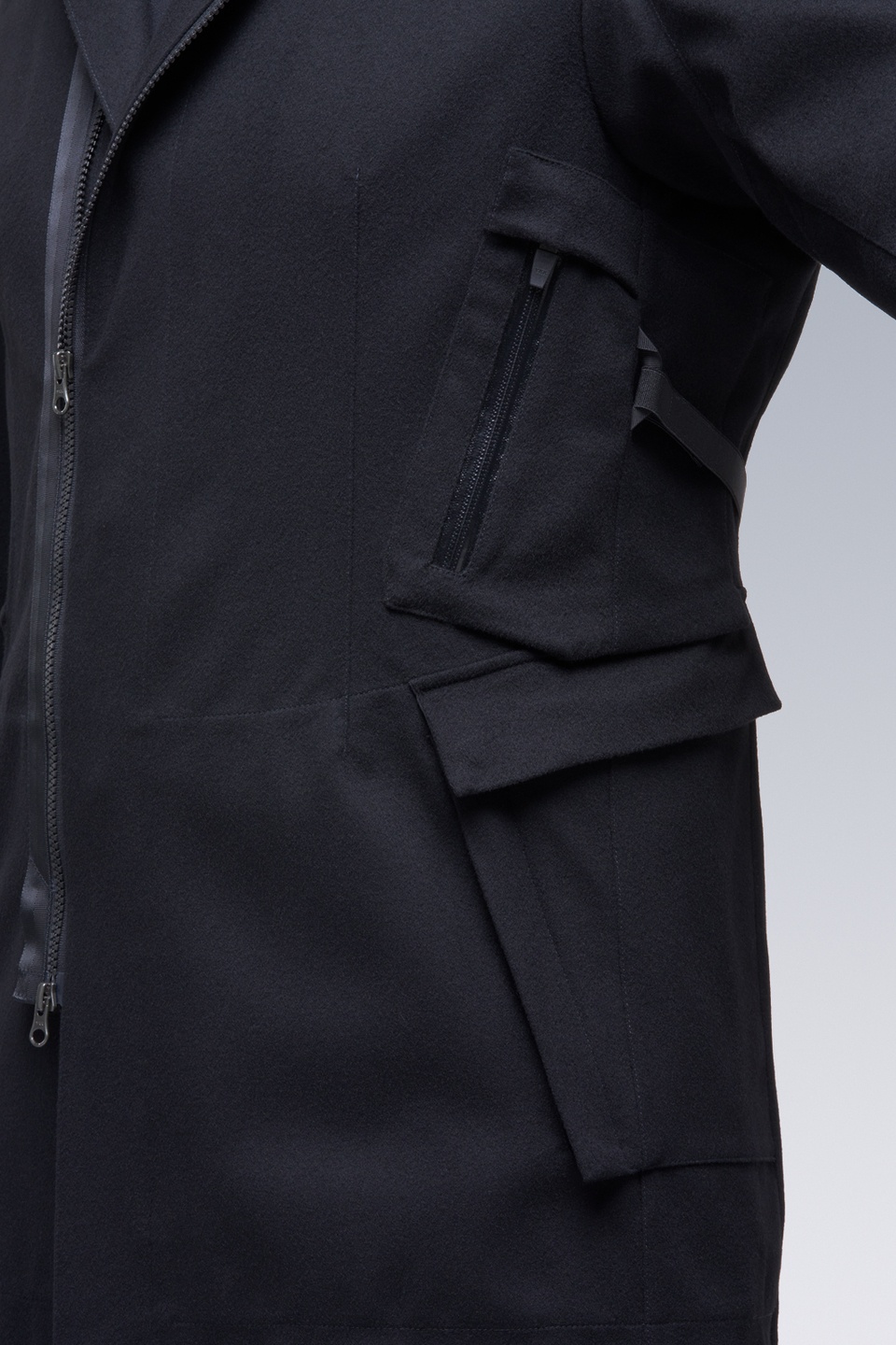 J38-LP Loro Piana® Storm System® Coat Black - 15