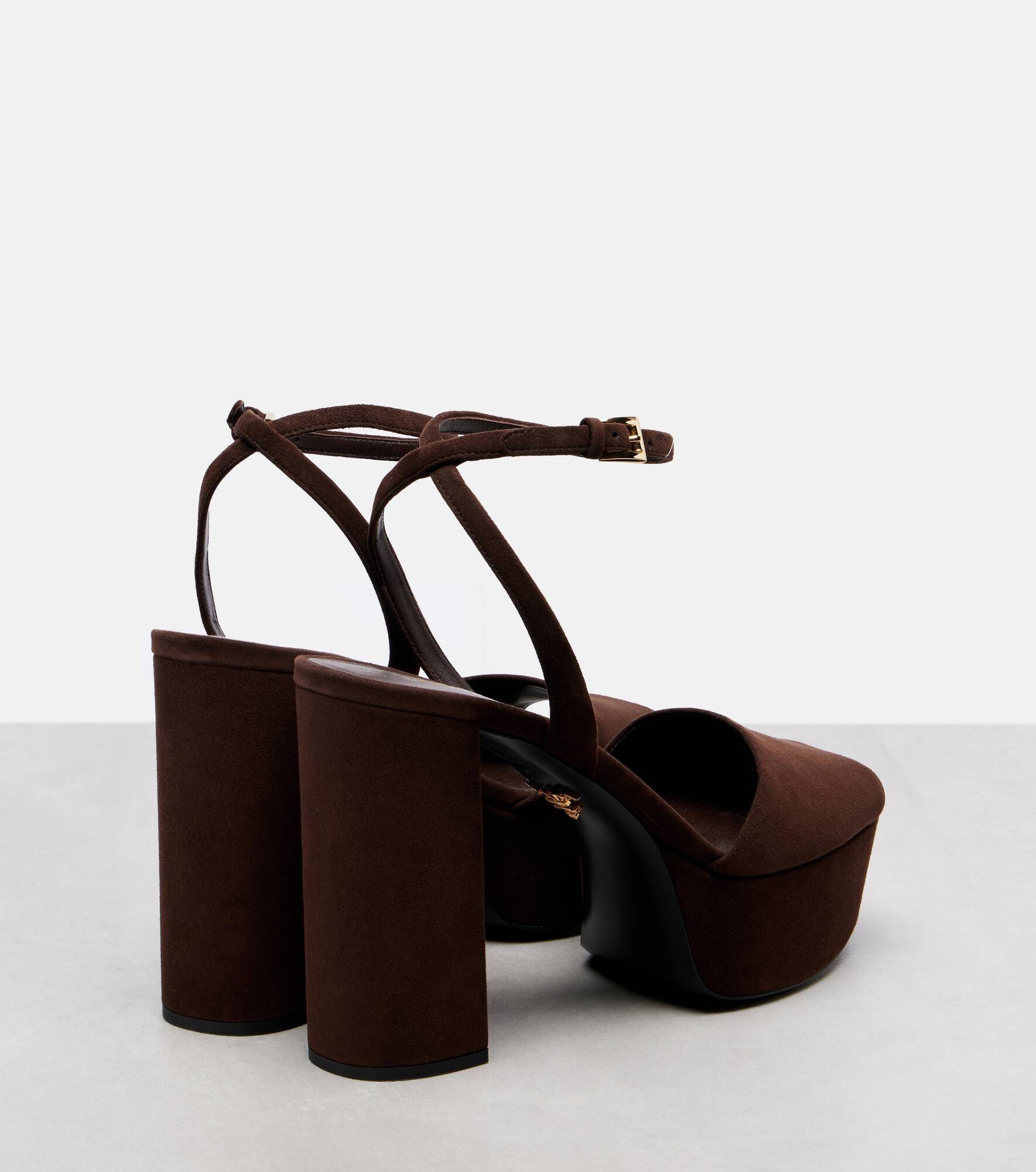 115 suede platform sandals - 2