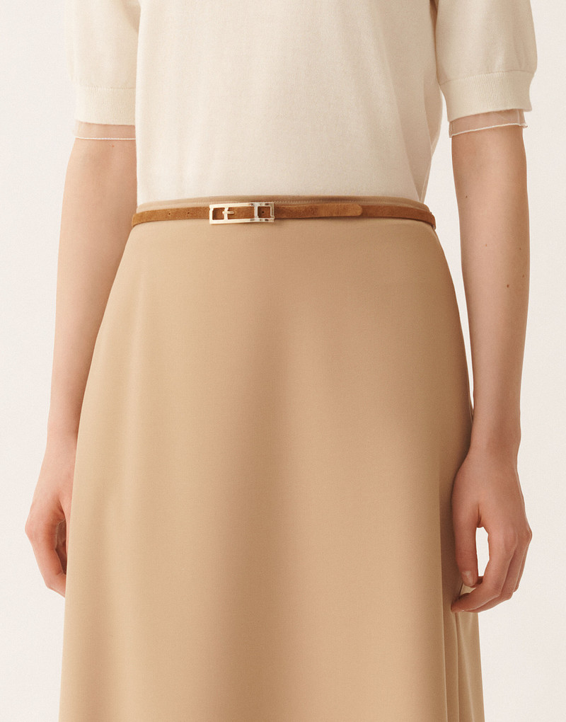 FABIANA FILIPPI Suede belt outlook