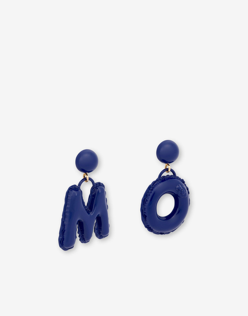 Moschino INFLATABLE LETTERS EARRINGS outlook