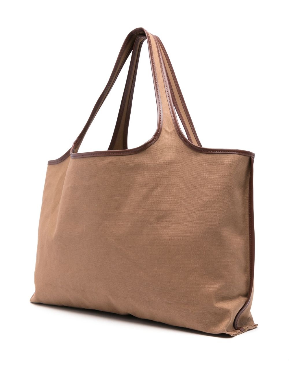 leather tote bag - 3