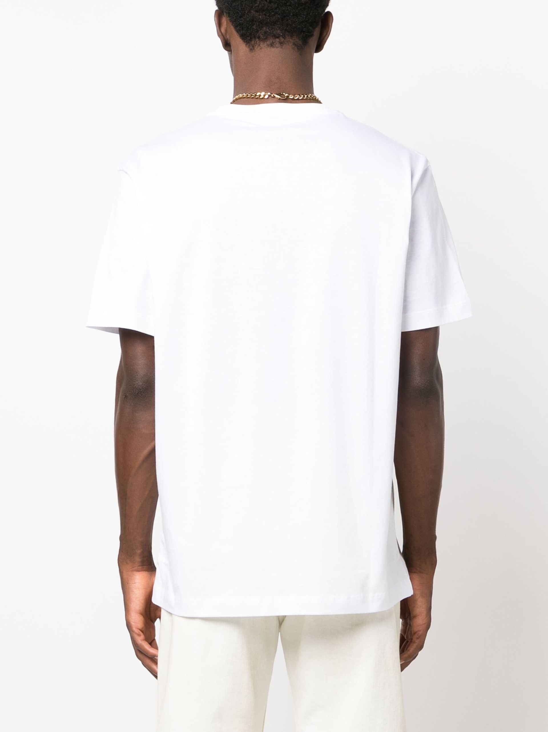 VERSACE White 1978 Re-Edition Embroidered T-Shirt